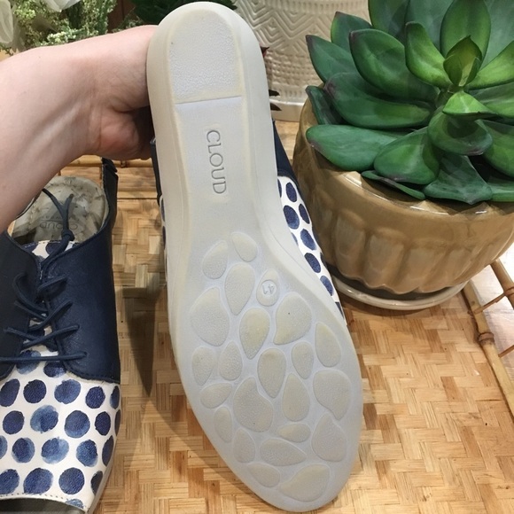 CLOUD walking sandals. Lace up blue white size 41 - Picture 9 of 12